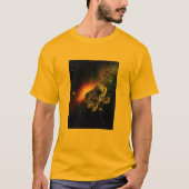 T-shirt vintage astronaute design geek (Devant)