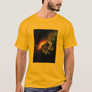 T-shirt vintage astronaute design geek