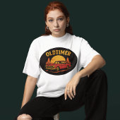 T-shirt Vintage Auto Oldtimer Sunset