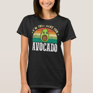 T-shirt Vintage Avocado Vegeterian Nutritionniste