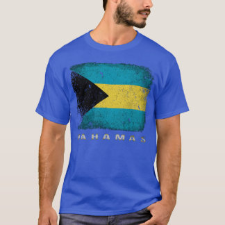 T-shirt Vintage Bahamas Bahamian Flag friends