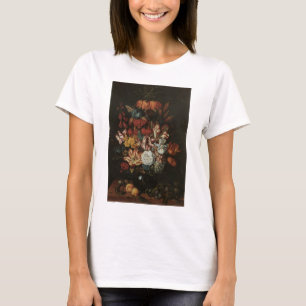 T-shirt Vintage baroque, fleurs de still life dans un vase