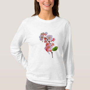 T-shirt vintage Bee and Wild Flowers