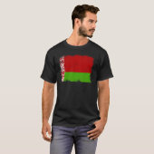 T-shirt Vintage Belarus Flag Belarusian Independence Day (Devant entier)