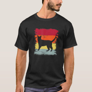T-shirt Vintage Bengale Chat Bengale Chat Maman Chat Papa