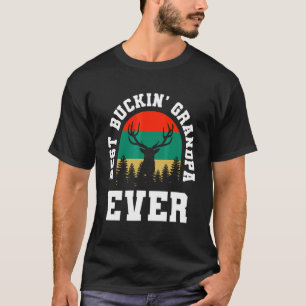 T-shirt Vintage Best Buking Grand-père Jamais Chasse aux C