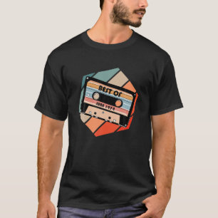 T-shirt Vintage Best of June 1974 Cassette Retro Birthday