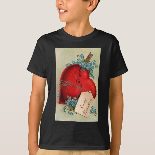 T-shirt Vintage Big Red (Devant)