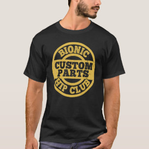 T-shirt Vintage Bionic Hip Club pièces personnalisées Hip