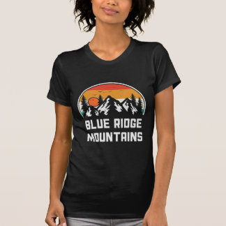 T-shirt Vintage Blue Ridge Mountains Nature Outdoor Hiking