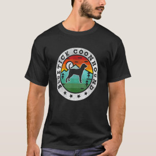 T-shirt Vintage Bluetick Coonhound Retro Chien Maman Papa