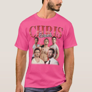 T-shirt Vintage Bootleg Chris Evans 90S Retro