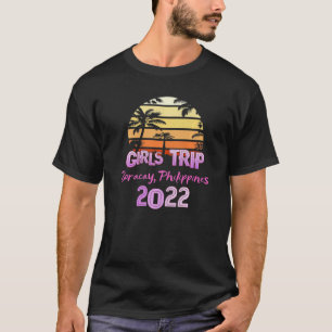 T-shirt Vintage Boracay Philippines All Girls Trip 2022 Sp