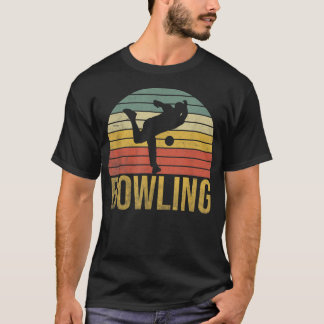 T-shirt Vintage Bowling - Bowler Retro Gift 762