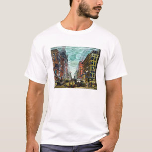 T-shirt Vintage-Broadway & Maiden Lane, 1800 NY-tee