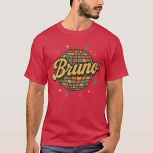 T-shirt Vintage Bruno Nom personnalisé J'aime Bruno 70s 8