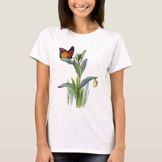 T-shirt Vintage Butterfly (Devant)