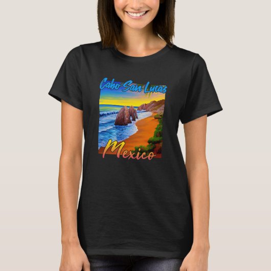 T-shirt Vintage Cabo San Lucas (Devant)