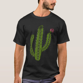 T-shirt Vintage Cactus Fleur Retro Design Pour Nature Cade