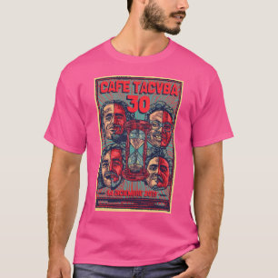 T-shirt Vintage Cafe Tacuba 30 Tour