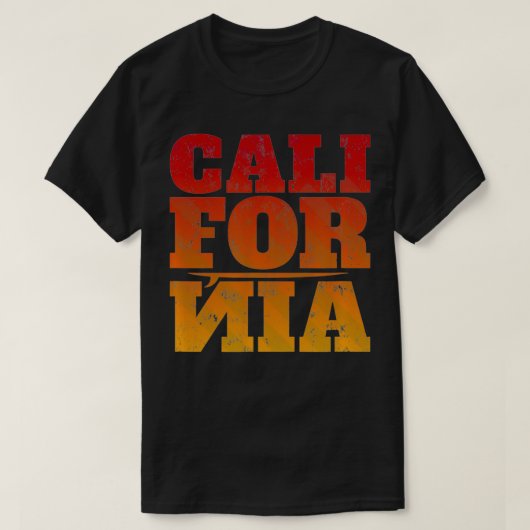 T-shirt Vintage Cali Surf Tee (Design devant)