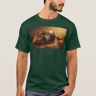 T-shirt Vintage Camera Art No 09 Retro Analog Style retro