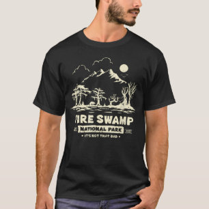 T-shirt Vintage Camping Randonnée Parc national de Fire Sw