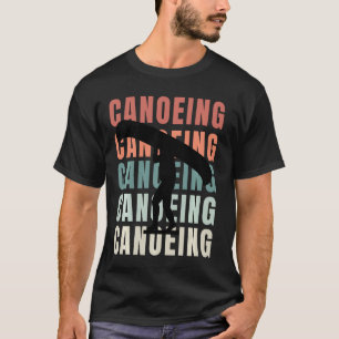 T-shirt Vintage Canoë-kayak Louveur de canoë