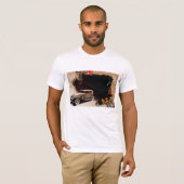 T-shirt Vintage Car Grunge Mens (Devant entier)