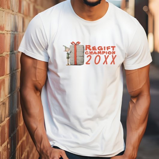 T-shirt Vintage cartoon elf ironic wishes