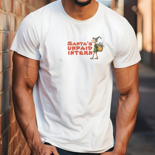 T-shirt Vintage cartoon elf ironic wishes