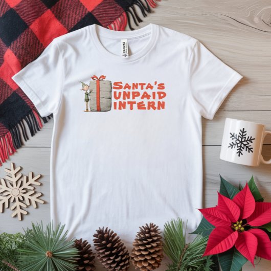 T-shirt Vintage cartoon elf ironic wishes