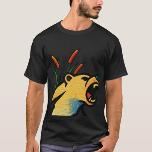 T-Shirt Vintage Chat Sauvage