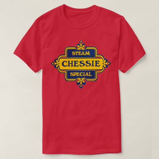 T-shirt Vintage Chessie Steam Special (Design devant)