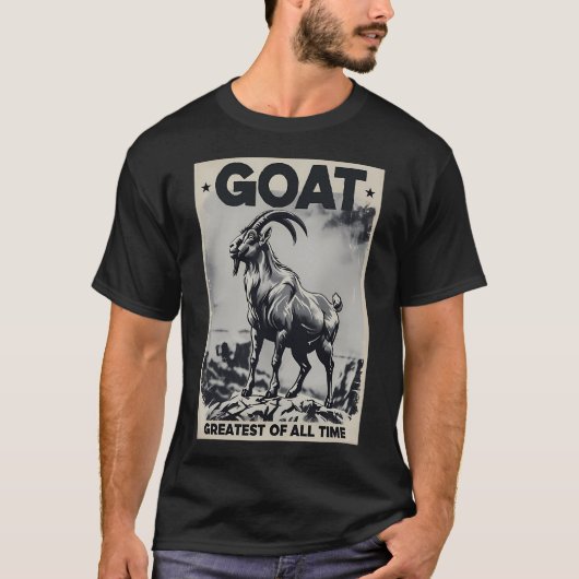 T-shirt Vintage CHEVRE (Devant)