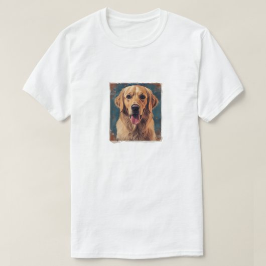 T-Shirt vintage chien (Design devant)