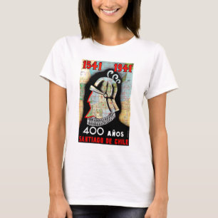 T-shirt Vintage Chili Santiago Voyage