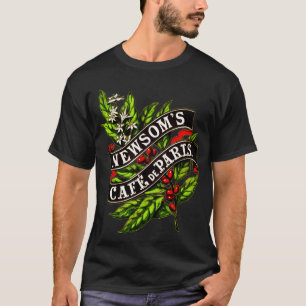 T-shirt Vintage christine à la caféine