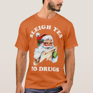 T-shirt Vintage Christmas Santa Claus Face Old Fashioned S