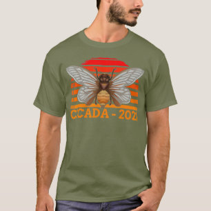 T-shirt Vintage Cicadas Brood X Eastern usa 2021 Insect