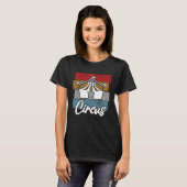 T-shirt Vintage Circus Retro Circus (Devant entier)