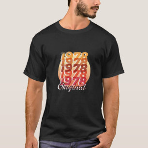 T-shirt Vintage Classic 1978 42E Anniversaire Vintage 1978