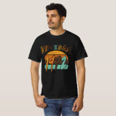 T-Shirt Vintage Classique 1972 (Devant entier)