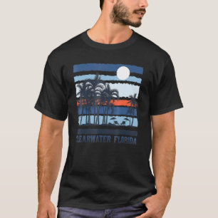 T-shirt Vintage Clearwater Florida Summer Travel 80s Beach