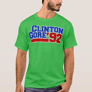 T-shirt Vintage Clinton Gore 92 politique