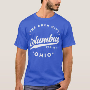 T-shirt Vintage Columbus Ohio The Arch City Retro USA
