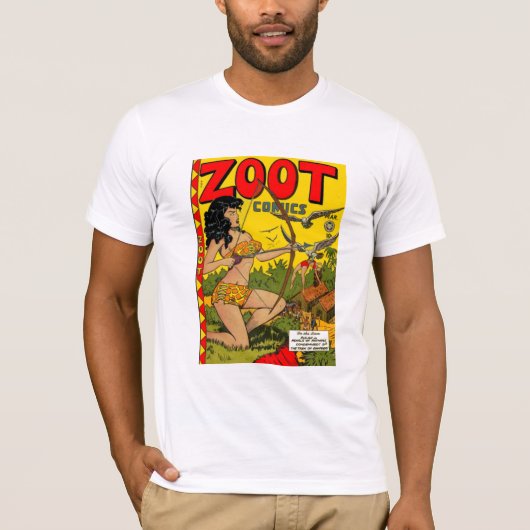 T-Shirt Vintage Comic Book Cover Zoot (Devant)