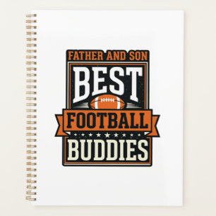 T-shirt vintage Copains de football père et fils D