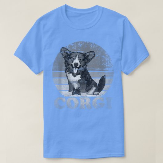 T-shirt Vintage Corgi (Design devant)