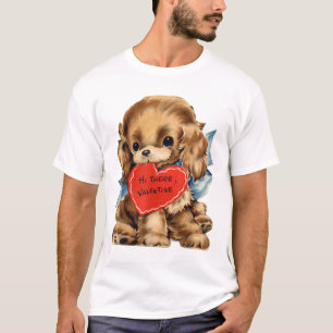 T-shirt Vintage Cottagecore Retro Valentine Shop Uni Kids